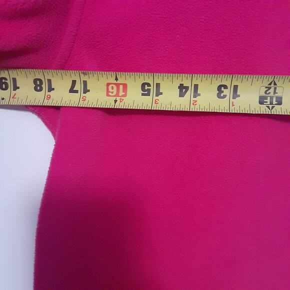 Bass Pro Shops Fleece Jacket Women’s Large Pink Color Full Zip - Picture 6 of 7